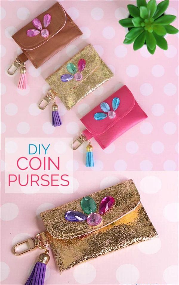 20 DIY Coin Purse Tutorial That Make Fun Project Anytime