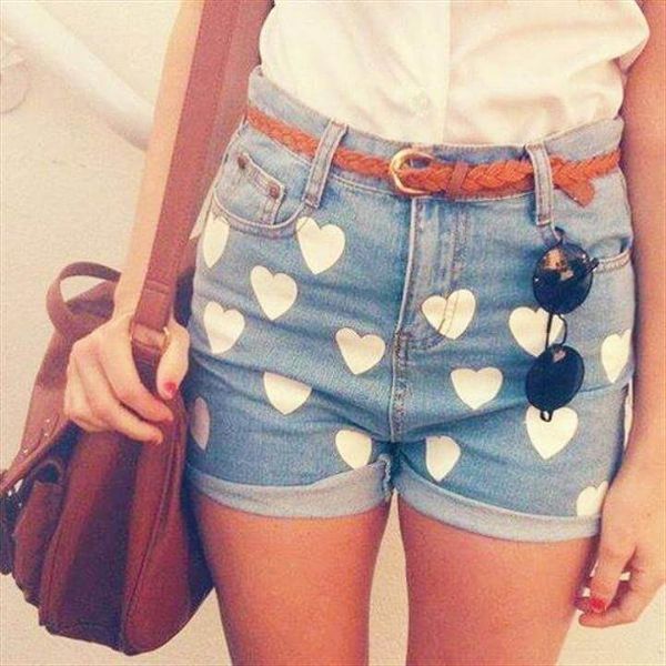 Heart Shorts