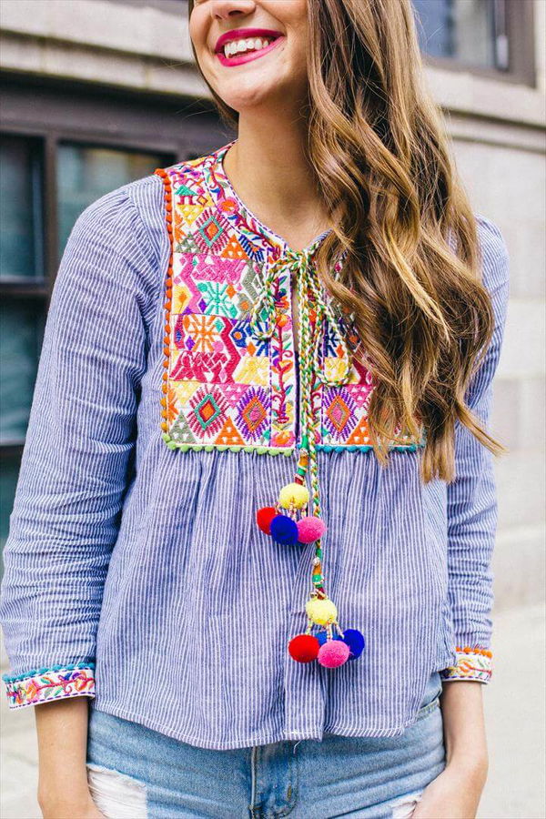 18 Crochet, Tassel & Pom Pom Girl's Fashion Ideas