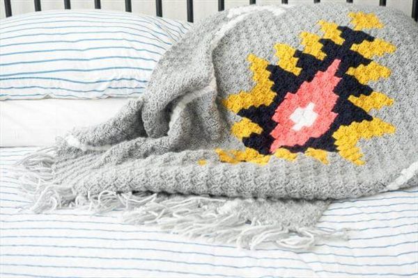 cute crochet blanket