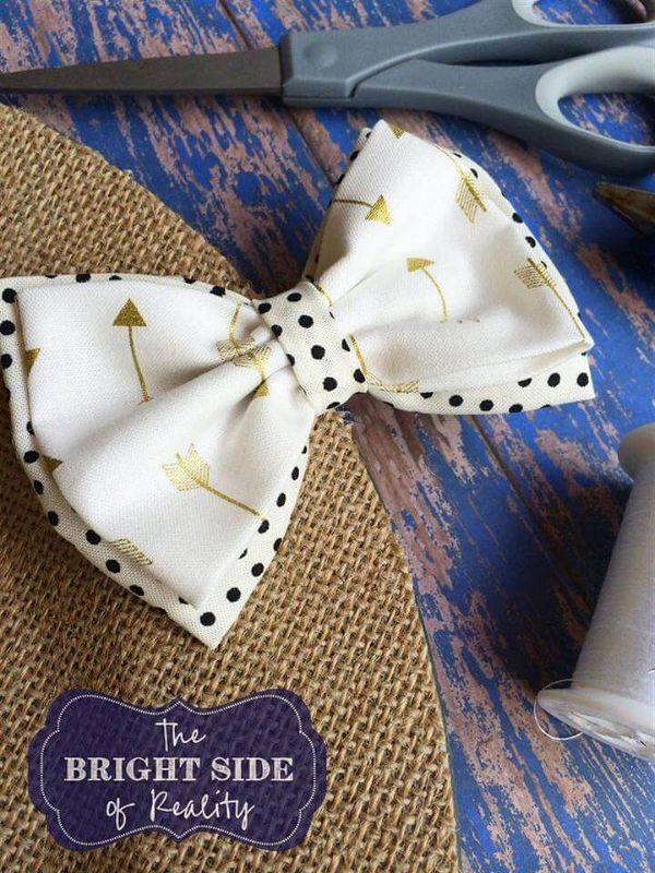 Double layered bow tie