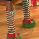 Clever, Over-the-top, Ridiculous Christmas Decor Ideas you would only find on Pinterest. Chair Leg CoversChair