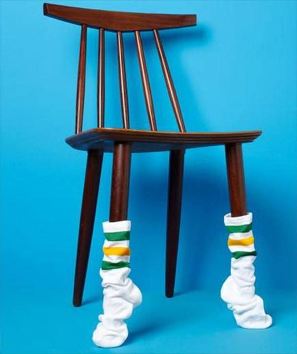 21 DIY Chair Leg Protectors - Cute Furniture Protectors