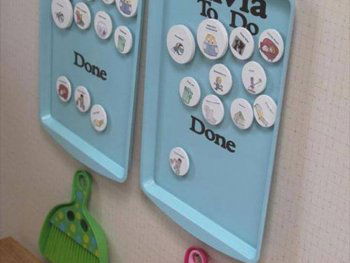 Back to School Organization Ideas - DIY Chore Chart