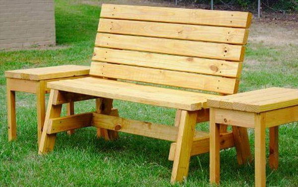 22 Fine Free DIY Outdoor Bench Ideas