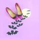 DIY Bat Shoe Clips