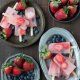 Best Summer Snacks and Snack Recipes - Berry Lemonade Popsicles - Quick And Easy Snack Ideas