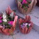 DIY Concrete Planter From An Old Towel Or A Fleece Blanket