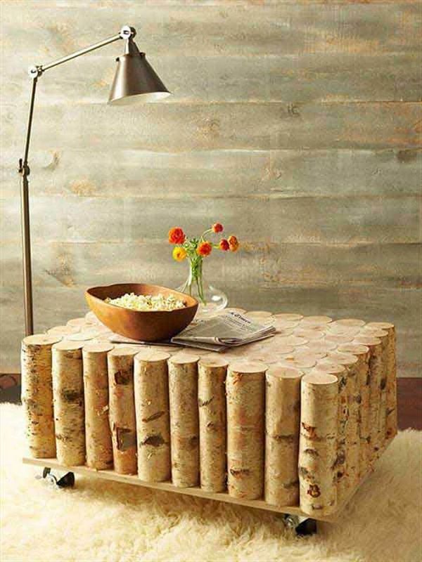 DIY Log Ideas Take Rustic Decor To Your Home