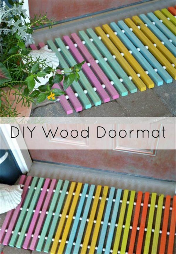 DIY Wood Doormat For The One Tool Challenge