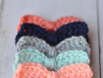 Easy Crochet Patterns - Cute Crochet Bows