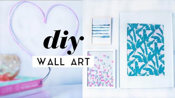 DIY Wall Art Room Decor Pieces 