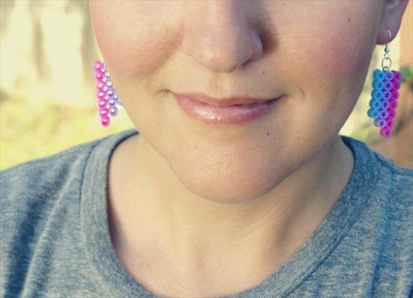 Perler Bead Earrings