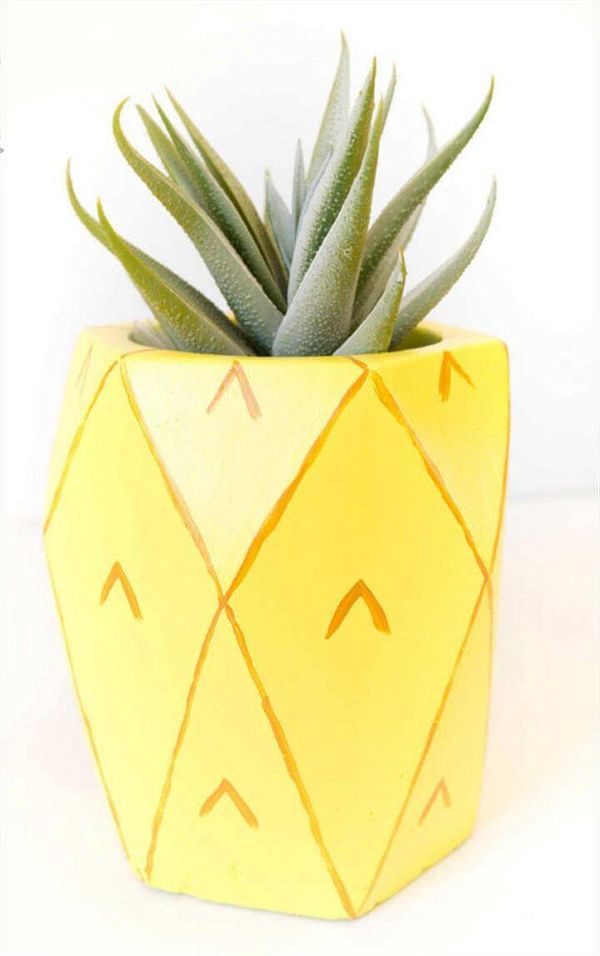 diy pineapple vase consumer crafts unleashed
