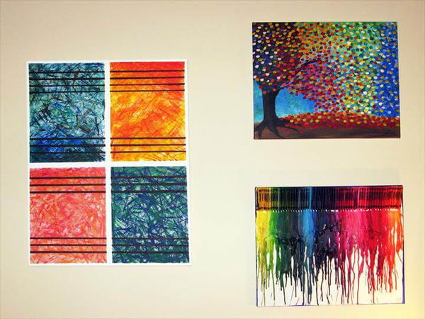 diy wall art abstract