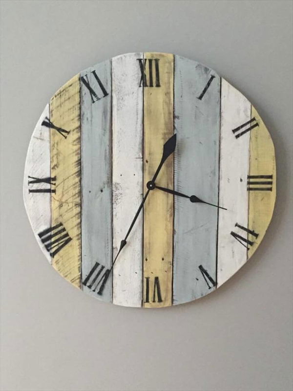 Large Pallet Clock