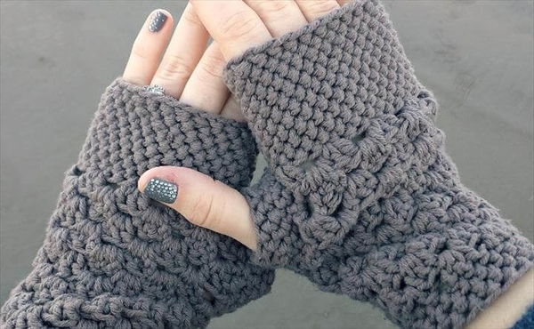 crochet gloves