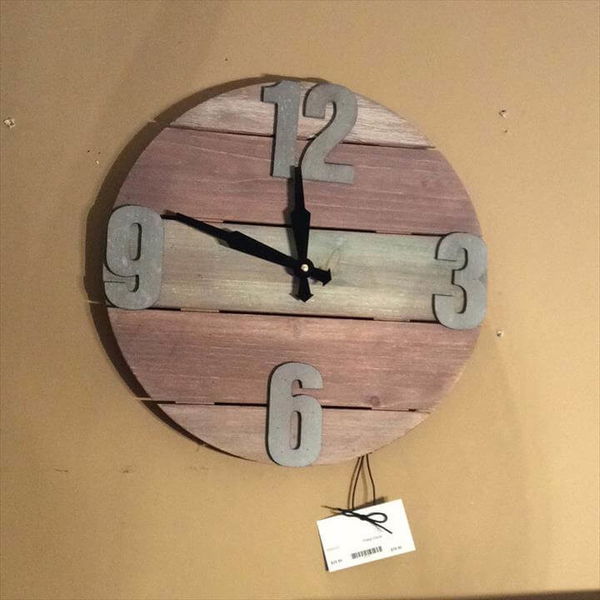 Pallet Clock