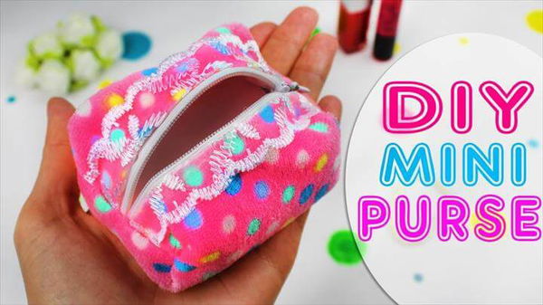 DIY Useful Mini Coins POUCH PURSE BAG [from scratch EASY]