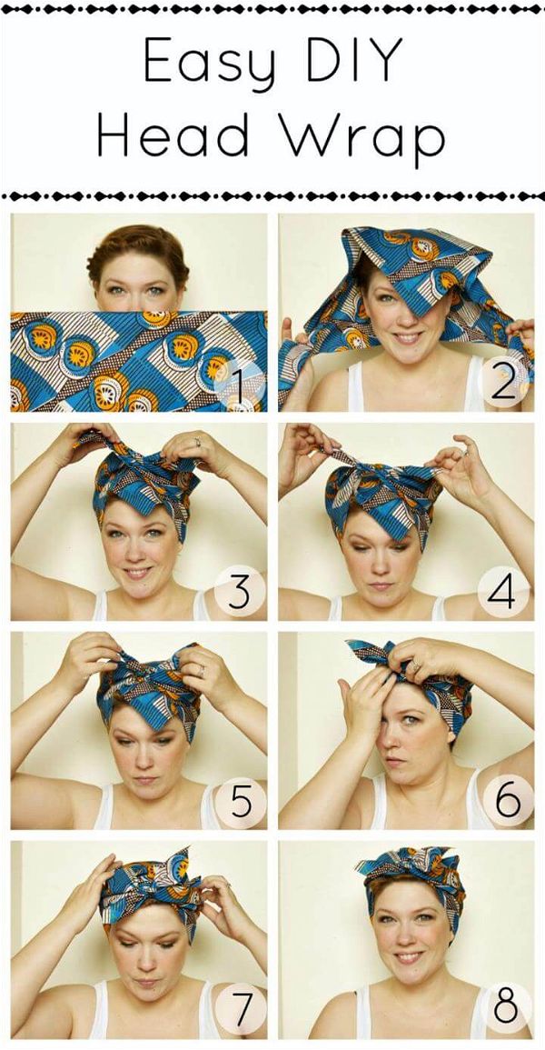 Alida Makes: Easy DIY head wrap. Ah-ha! I always wondered how to do this. www.howtohome.biz for more interesting DIY pins and idea's. Follow and share!