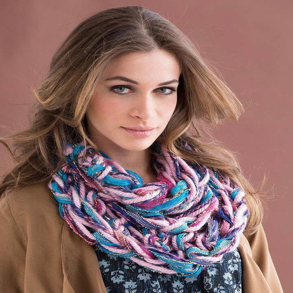 Arm-Knit Chic Cowl