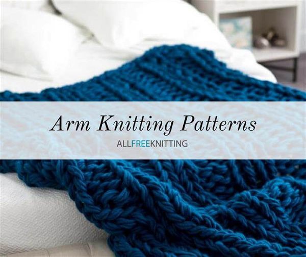 Simple Arm Knitting Patterns