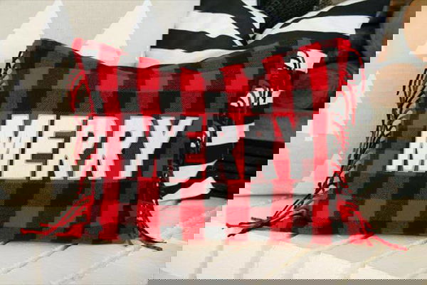 Buffalo Check Christmas Pillow