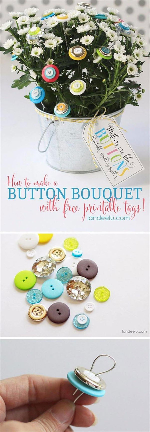 Button Bouquet