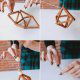 DIY cinnamon stick himmeli