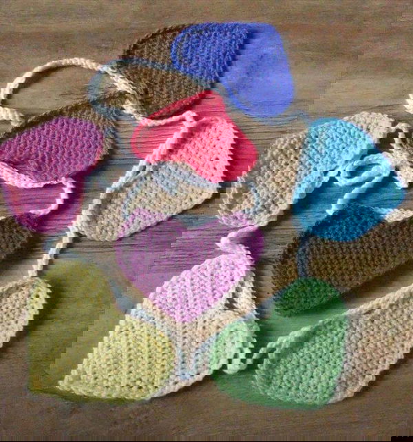 Heart shaped bunting and Easter blessings