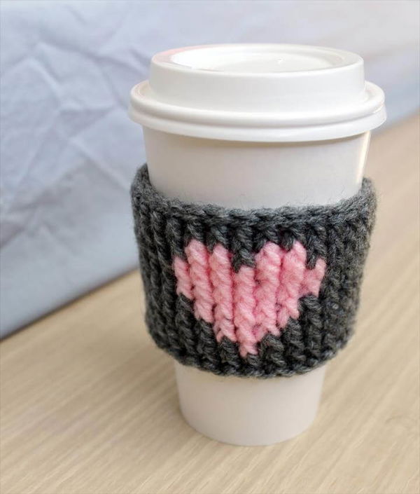 Crochet Heart Coffee Cozy Teacher Gifts Once Upon A Cheerio Interesting Ideas