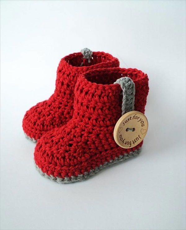 Free And Easy Crochet Baby Booties Patterns