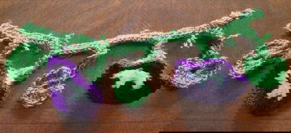 Crochet Morning Glory Garland