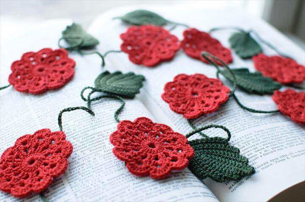 Crochet Garland Crochet flower garland