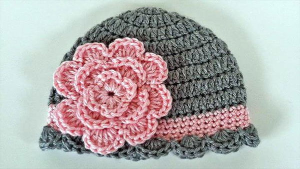 Baby Beanie Crochet 