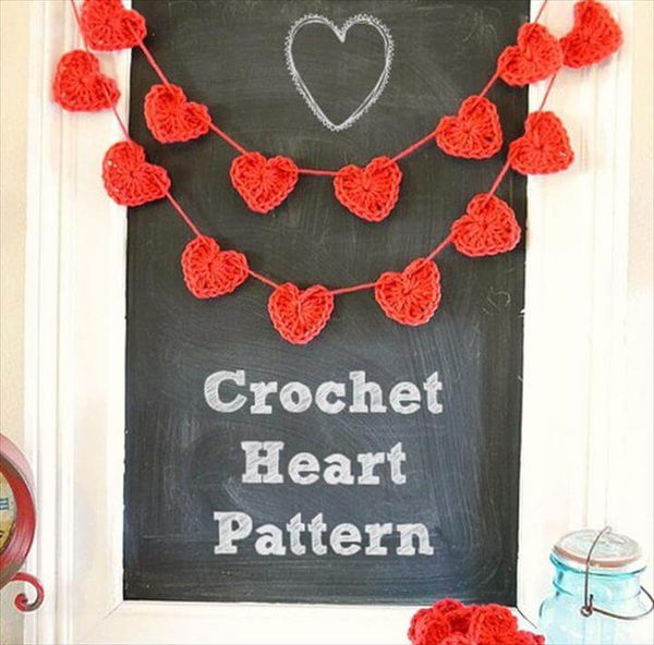 Valentine ideas- Crochet HeartPattern