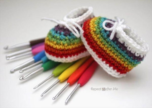 Crochet Baby Booties Pattern Ideas