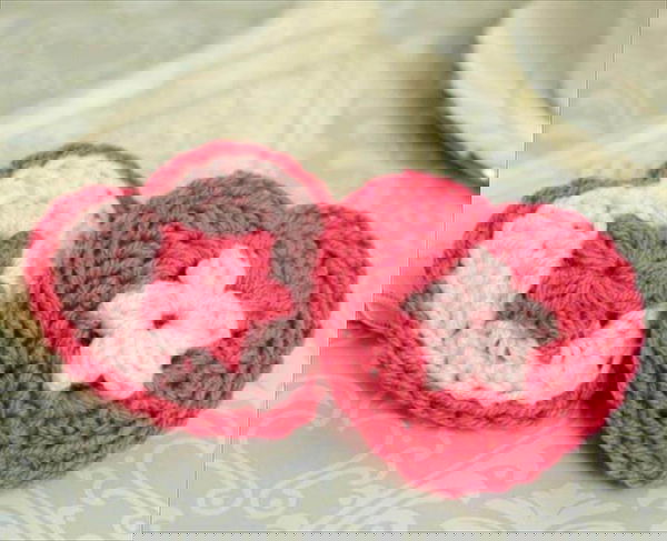 Crochet Heart Sachet Pattern