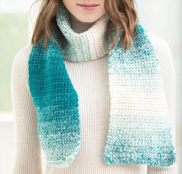 One Stitch Scarfie Scarf Crochet Kit