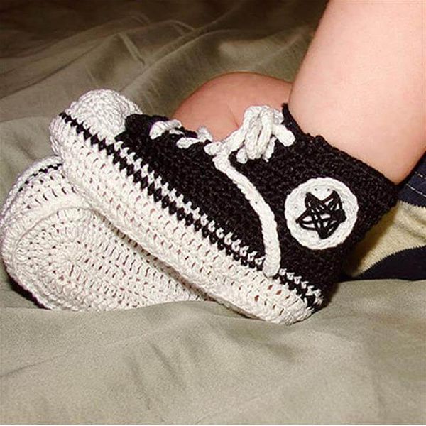Not-Your-Average Crochet Baby Booties