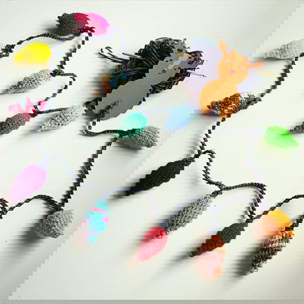 Crochet garland