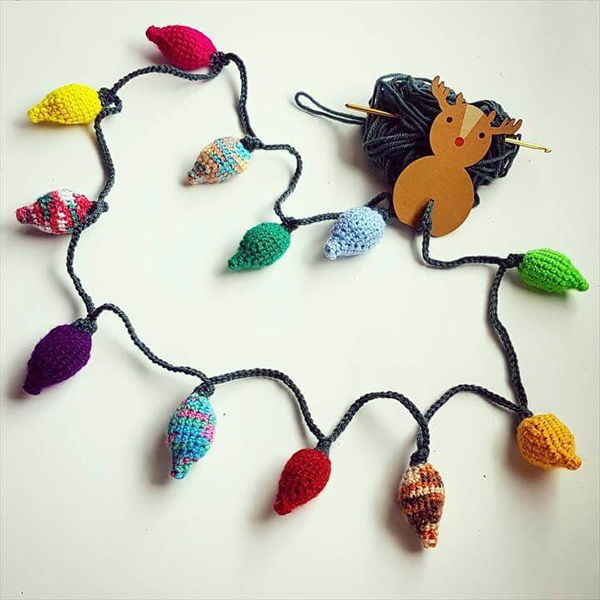 Crochet garland