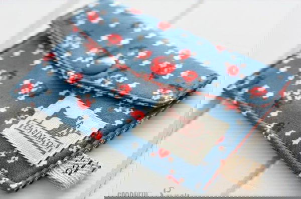 DIY business card wallet