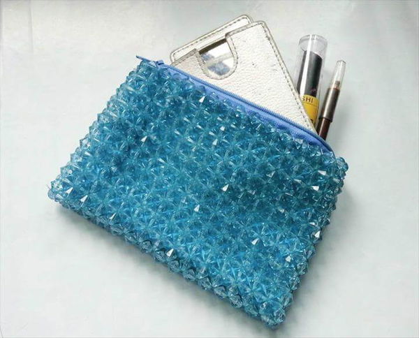 DIY Crystal Beaded Purse