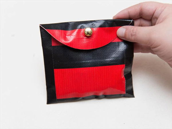 Duct Tape Coin Pouch