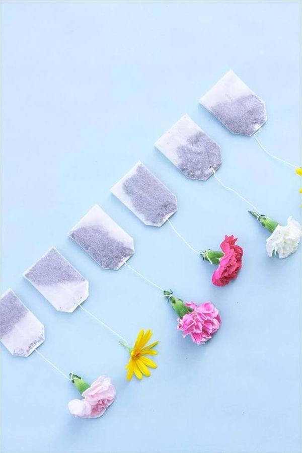 DIY Floral Tea Bags