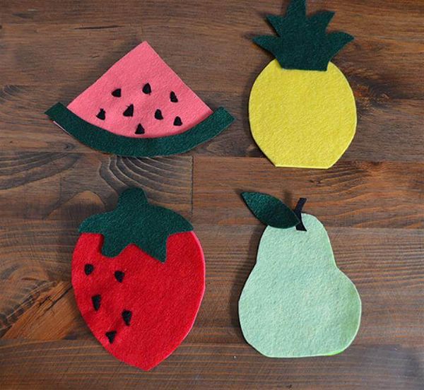 DIY Fruit Coasters