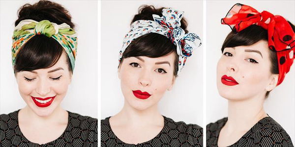 How To Tie A Head Scarf 3 Different Ways