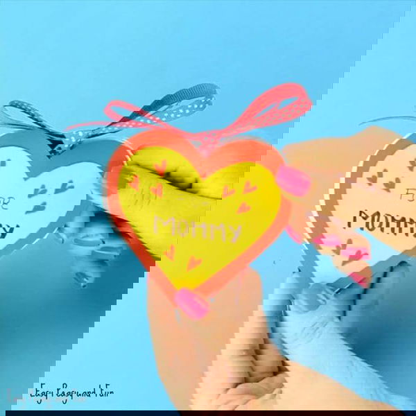 DIY Heart Notebook Paper Craft
