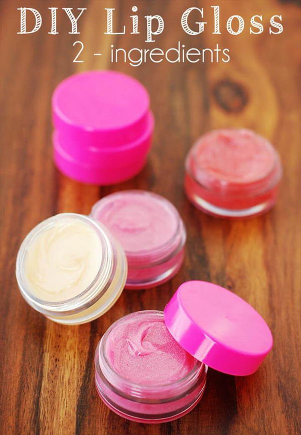 2-ingredient lip gloss, Homemade Peppermint Lip Balm